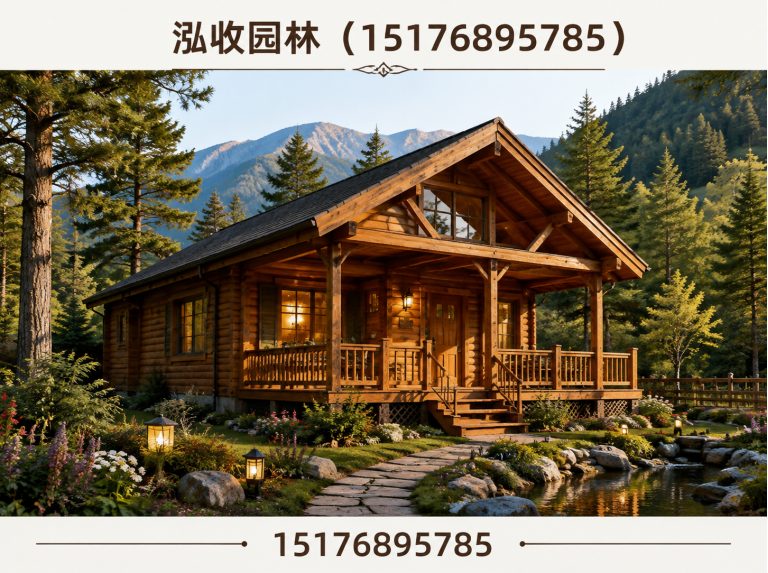 图木舒克防腐木凉亭展示图